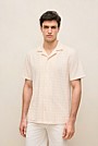 Terry Geo Tile Camp Shirt