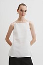 Organically Grown Linen Longline Cami