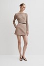 Linen Skort
