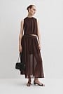 Gauze Knit Skirt
