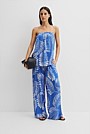 Print Cupro Bandeau