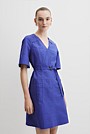 Topstitch Detail Mini Dress