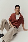 Organically Grown Linen Regular Fit Short Sleeve Shirt