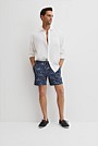 Recycled Polyester Beach Print Swim Short