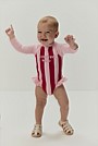 Block Stripe Swimsuit