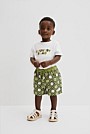 Star Geometric Board Short