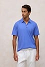 Linen Cotton Jersey Polo