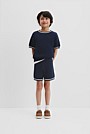 Textured Knit Short
