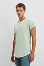 Australian Cotton Longline Garment Dye T-Shirt