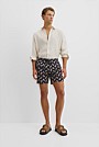 Pineapple Print Swim Straight