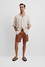 Organically Grown Linen Drawcord Short