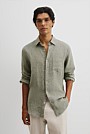 Organically Grown Linen Regular Fit Shirt