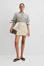 Denim Mini Skirt