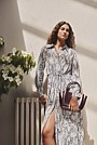 Print Shirt Dress