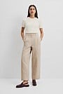 Australian Cotton Tapered Twill Pant