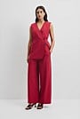 Button Front Pant
