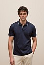Mercerised Cotton Tipped Polo