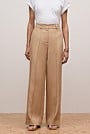 Linen Pintucked Pant