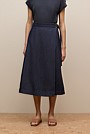 Denim Wrap Skirt