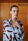 Karra Satin Popover Blouse