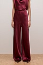 Satin Bias Cut Pant