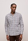 Regular Fit Reed Poplin Long Sleeve Shirt