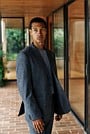 Cotton Wool Blend Blazer