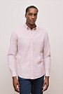 Regular Fit Yarn Dyed Stripe Oxford Shirt