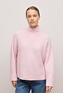 Alpaca Merino Blend Relaxed Mock Neck
