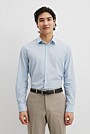Slim Fit Cotton Stretch Stripe Shirt
