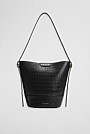 Structured Bucket Bag