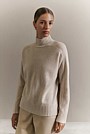 Merino Funnel Neck Pullover