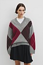 Extrafine Merino Argyle Knit