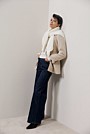 Italian Wool Blend Flecked Blazer