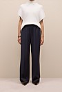Pintucked Pull On Pant