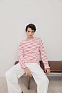 Australian Cotton Breton Stripe Long Sleeve T-shirt