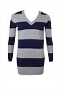 V-Neck Stripe Tunic