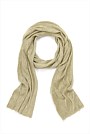 Gold Knit Scarf