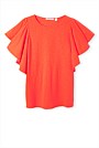 Frill Sleeve T-Shirt