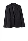 Pinstripe Suit Jacket