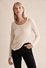 Long Sleeve Linen T-Shirt