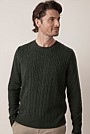 Cable Knit Crew Knit