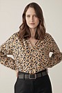 Leopard Print Blouse