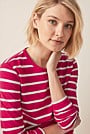 Organic Cotton Slub Stripe T-Shirt