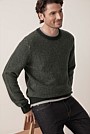 Contrast Stitch Knit