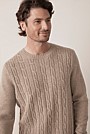Cable Knit Crew Knit