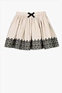 Border Embroidered Skirt