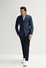 Tailored Fit Delave Linen Long Sleeve Shirt