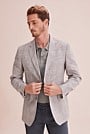 Regular Prince of Wales Linen Blazer