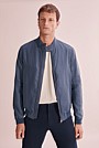 Cotton Linen Bomber